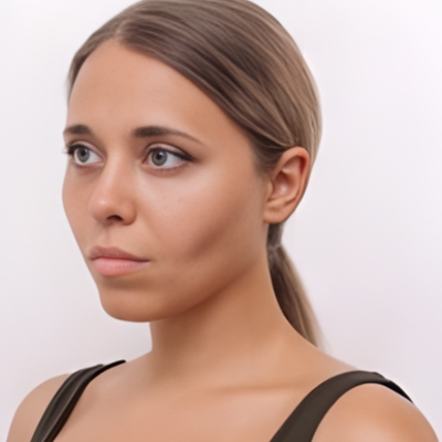 Antes y después reales de bichectomía — contorno facial definido de forma permanente, Dr. Hermes Gamba