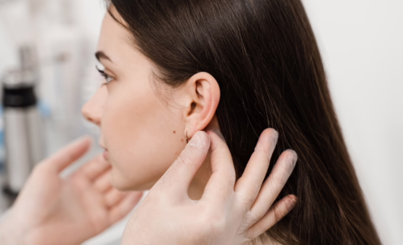 Consulta de otoplastia con paciente joven — Dr. Hermes Gamba